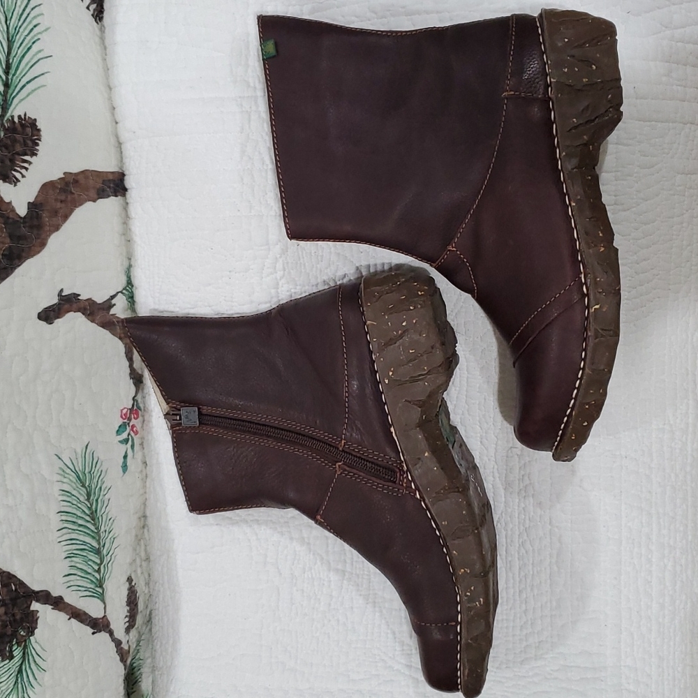 Brown Leather Boots